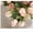 Pink, variant on 7 Heads Artificial Rose Flowers, 1Pcs Silk Roses with Burnt Edge, Vintage Faux Rose Bouquet for Wedding Valentines Bouquet Centerpiece Home Party Decorr(No Vase)(Pink)