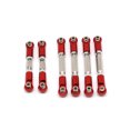 thumbnail image 2 of yingyy RC Tourbuckle Timonerie Jeu de Pièces Modifiées Servo Connecter 1/10 Véhicule Jouet Pull Rods Kit Accessoires Mise à Niveau Partie Rouge Rouge, 2 of 6