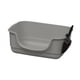 thumbnail image 2 of Caja de arena para gatos Contenedor de arena para gatos Baño para gatos pequeños y grandes Gris, 2 of 9