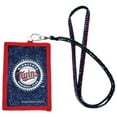 thumbnail image 1 of Minnesota Twins Beaded Lanyard Wallet, 1 of 1