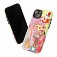 thumbnail image 3 of Whimsical Curious Monkey Collage Phone Case, Retro Farm and Jungle Cartoon Design, Fun Artistic iPhone Cover for iPhone 17 16 15 14 13 12 11 Pro Plus Mini, 3 of 6