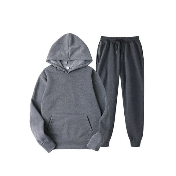 Unisex Two Piece Set Casual Tracksuit Running Sportswear 2022 Fall Winter Sets Clearance Outfits Men's And Women's Long Sleeve Pullover Hoodies Sweatshirt Sweatpants Suit