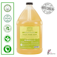thumbnail image 3 of Lemongrass Organic Liquid Castile Hand Soap 1 Gallon Refill Adams Handmade Soap, 3 of 4