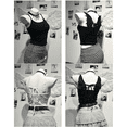 thumbnail image 7 of Womens Tank Tops with Angel Wings Embroidery Summer Workout Sleeveless Strap Camisole Beach Travel Casual Outfits angel tank top, 7 of 7