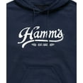 thumbnail image 2 of Hamm's - Vintage Logo - Men's Fleece Pullover Hoodie, 2 of 4