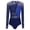 Royal Blue, variant on Women's Rhythmic Gymnastics Leotard One Piece Color Block Bodysuit Rhinestones Ballet Dance Unitard Black S
