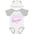 thumbnail image 3 of Inktastic I Love My Grandpa in Pink Chalk Heart Boys or Girls Baby Bodysuit, 3 of 5