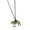 Gold, variant on Unique Zebras Pattern Fringe Pendant Necklace Adjustable Neck Jewelry for Daily Wear and Special Occasions Styles