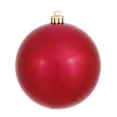 thumbnail image 1 of Vickerman Boule de Bonbon Vin 8 Pouces Ornement de Noël, 1 of 3