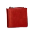 thumbnail image 4 of No Boundaries Women's Moto Snap Wallet, Carmine Red, 4 of 4