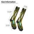 thumbnail image 2 of Daiia Sports Socks colorful Easter eggs Printed Novelty Crew Socks for Men Women Knee High Socks Cotton Socks Soft & Breathable Support Unisex Socks, 2 of 6