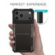 thumbnail image 3 of For iPhone 17 Pro Max Case PC + TPU Dual Layer Back Phone Cover with Card Holder -, 3 of 5