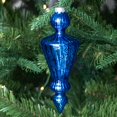 thumbnail image 4 of Juego de 4 adornos navideños KI Store Mercury Glass (azul), 4 of 6