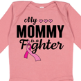 thumbnail image 4 of Inktastic Breast Cancer Awareness My Mommy is a Fighter Boys or Girls Long Sleeve Baby Bodysuit, 4 of 5