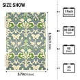 thumbnail image 2 of FORMRS 1-Subject Spiral Notebook 8" x 5" College Ruled 60 Refillable Sheet A5 Hard Cover, 2 Pack, Beige Floral, 2 of 7