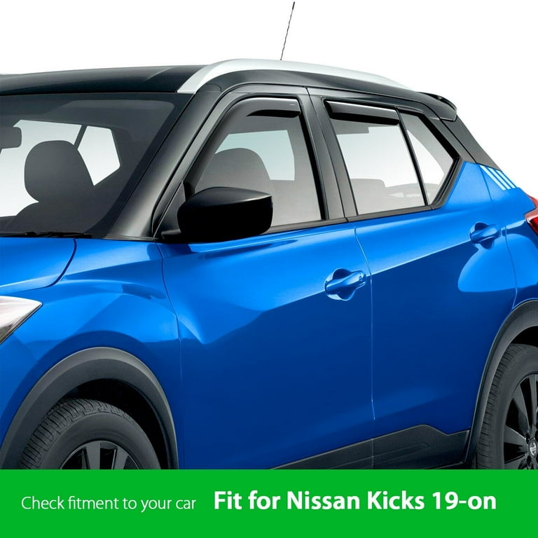 Nissan kicks window deflectors deals