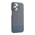 thumbnail image 4 of ShellTech Leather Cover for iPhone 14 Pro Max, Ultra Thin PC Hard Phone Case Premium Metal Raised Lens Protection Cover,Cyan, 4 of 13