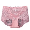 thumbnail image 4 of Sakmal Briefs Women Underwear Plus Size Butt Lifting Panties Breathable Pink Panties for Women 4XL, 4 of 5