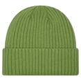 thumbnail image 2 of Men's New Era Green Miami Dolphins Color Pack Cuffed Knit Hat, 2 of 2