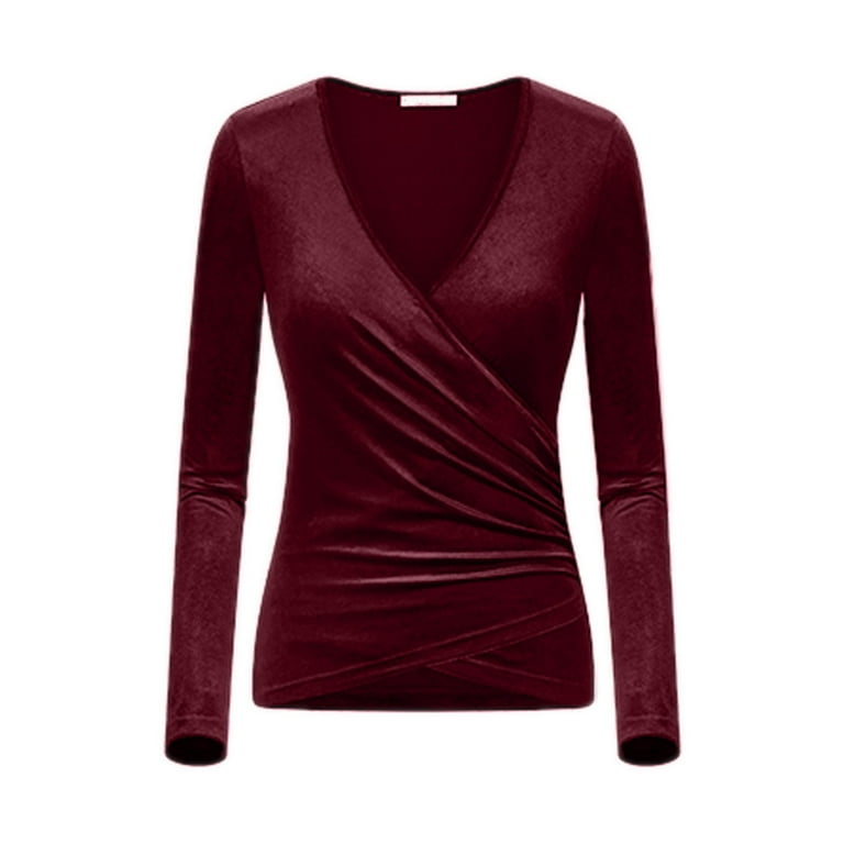 Short Crossover Long Sleeved Navel Sexy T-Shirt Short Crossover Long Sleeved Navel Sexy T-Shirt
