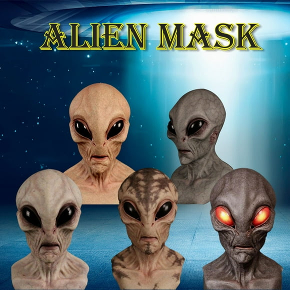 IROINID Car Toys for Boys Girls,Christmas Toys,Education Toys,,Monsori Toys,Halloween Alien Mask Scary Horrible Horror Alien mask Mask