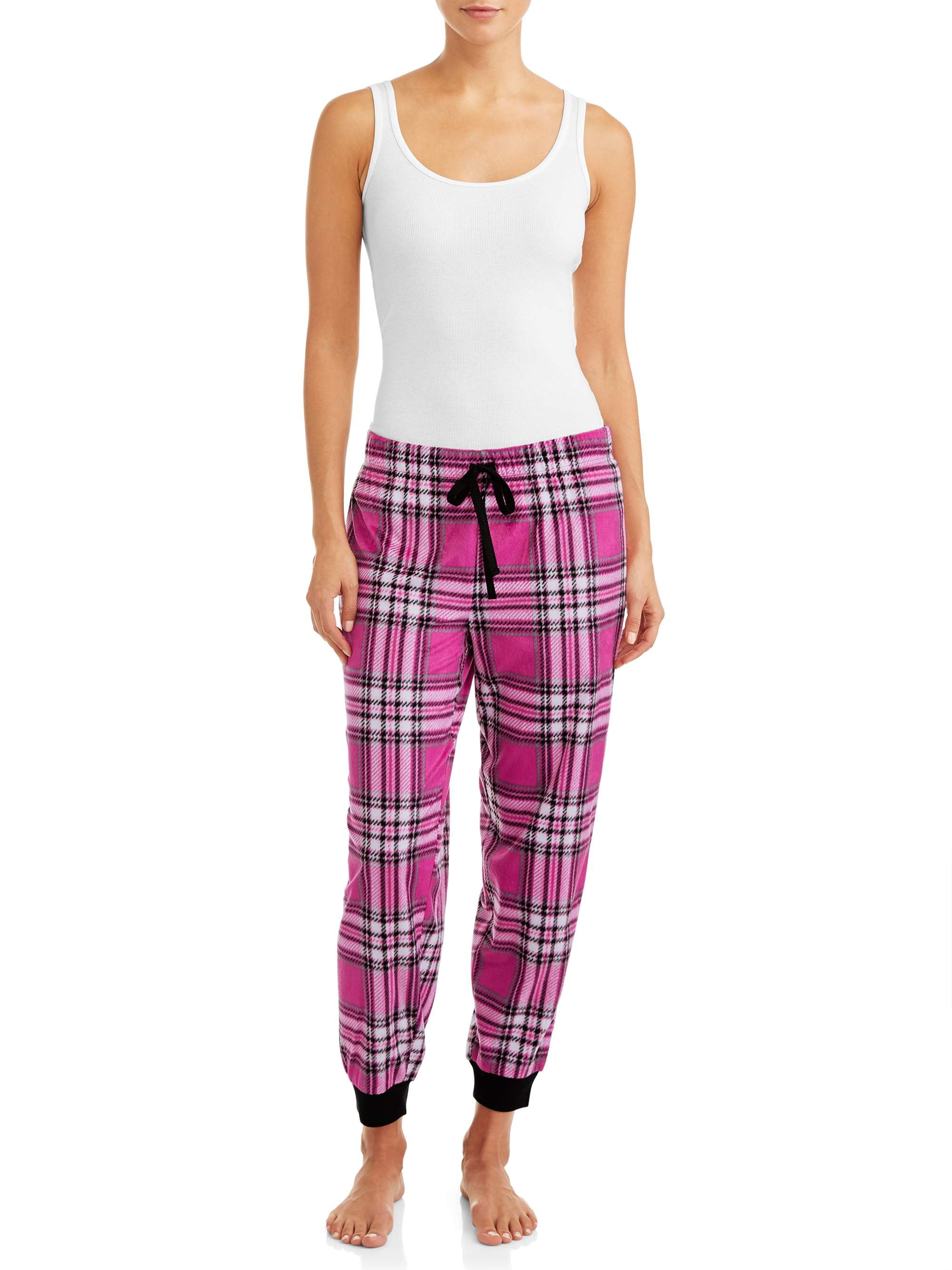 cuffed plaid pants