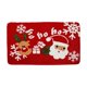 thumbnail image 2 of Tapete de cocina navideño | Tapete absorbente antideslizante de 40 x 60 cm | Alfombra de poliéster para entrada y baño con cojín antifatiga, 2 of 5