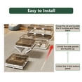 thumbnail image 5 of Under Bed Storage  Boxes Storage Containers with Lids Stackable Closet Organizers and Storage  Door (2 Pack), 5 of 6