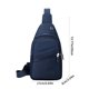 thumbnail image 4 of Bolso bandolera de viaje moderno para hombre y mujer, de gran capacidad, de tela impermeable, práctico bolso frontal de nailon., 4 of 8