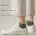 thumbnail image 2 of Cotton Socks Men And Women Business Dress Short Socks Soft Breathable Four Season Invisible Socks No Odor Low-cut Ankle Sock, 2 of 5