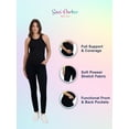 thumbnail image 7 of Savi Parker Women’s Maternity Jeans Over The Belly - Pregnancy Must Haves Fall and Winter Maternity Clothes (S, Black Rinse), 7 of 7