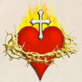thumbnail image 4 of CafePress - Sacred Heart Tote Bag - Unisex Canvas Tote Bag, Beige, 1-Piece, 4 of 8