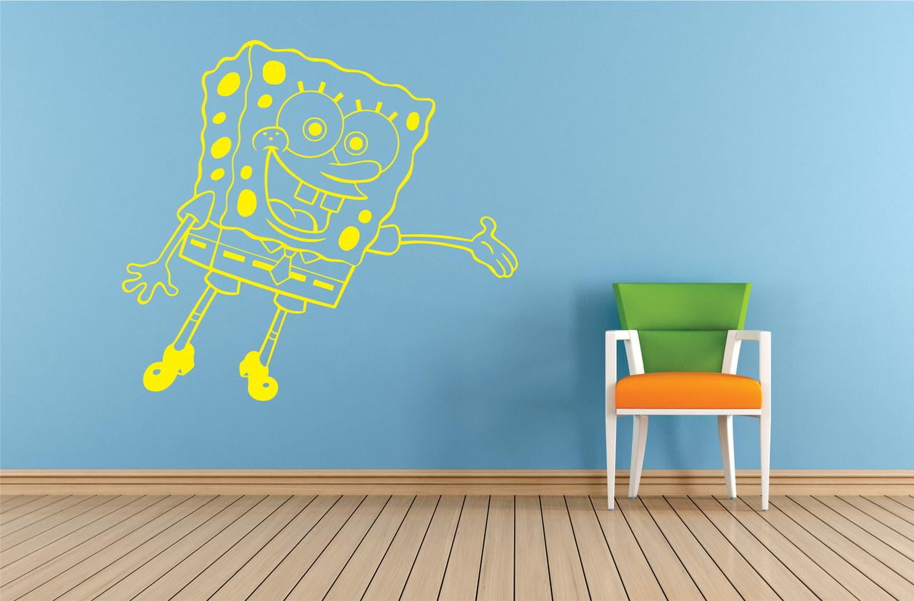 Wall Decal Spongebob Squarepants Cartoon Kids Children