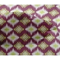 thumbnail image 4 of oneOone Viscose Chiffon Fabric Geometric Ikat Print Sewing Fabric BTY 42 Inch Wide, 4 of 4