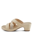 thumbnail image 4 of Patrizia Women's MARYLYNN Crossed Band Wedge Sandals Bone EU 38 / US 7.5 - 8, 4 of 5