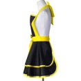 thumbnail image 4 of Tabliers Rétro en Coton Fait Main pour Femmes Filles, Tablier de Cuisine pour Gâteau, Cadeau pour Mère, Jaune, 4 of 7