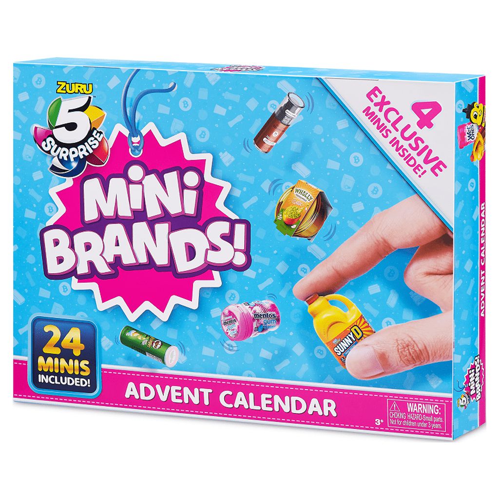 Mini Brands Series 4 Limited Edition Advent Calendar with 6 Exclusive Minis by ZURU - image 2 of 8