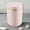 Pink, variant on Mini Trash Can with Lid,Tiny Plastic Trash Bin,Push-type Desktop Trash CanCounter Garbage Lint Bin for Bathroom,Office,Kitchen,Desk,Coffee Table