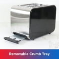 thumbnail image 4 of Total Chef 2-Slice Stainless Steel Toaster with Defrost and Reheat, 4 of 9