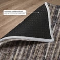 thumbnail image 6 of Addison Rugs Dream Shag Premium Machine Washable Transitional Textured Stripes Brown Rectangle Rug, 8' x 10', 6 of 8