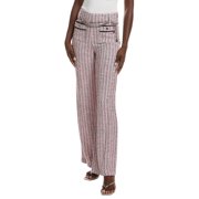 Maje womens Tweed Pant, 40, Pink