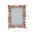 thumbnail image 2 of SHISUYAN Desktop Photo Holder Pastoral Style Photo Holder Flower Design Picture Frame Display Photo Frame, 2 of 9