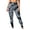 Gray, variant on Lilgiuy Women's High Waist Bodybuilding Sports Trendy Tight Fitting Yoga Trousers Full Length Pants for Party Club Birthday
