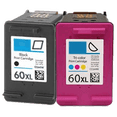 thumbnail image 1 of Zoomtoner Compatible HP CC641WN / CC644WN HP 60XL Black Tri-Color High Yield Ink Cartridge Combo Pack for HP PhotoSmart C4685, 1 of 1