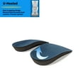 thumbnail image 2 of 3/4 Length Orthotics Insoles - Best Insoles for Corrects Over-Pronation, Fallen Arches, Fat Feet - Plantar Fasciitis, Heel Spurs and Other Foot Conditions -1 pair(XL - M11.5-13.5), 2 of 5