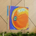 thumbnail image 6 of Orange Abstract Brilliance - Canvas, 6 of 10
