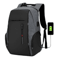 thumbnail image 2 of Mochila urbana Genérica diseño negro, 2 of 5