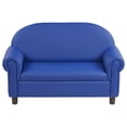 thumbnail image 2 of SoftZone® Little Lux Pre-School Sofa - Blue, 2 of 7