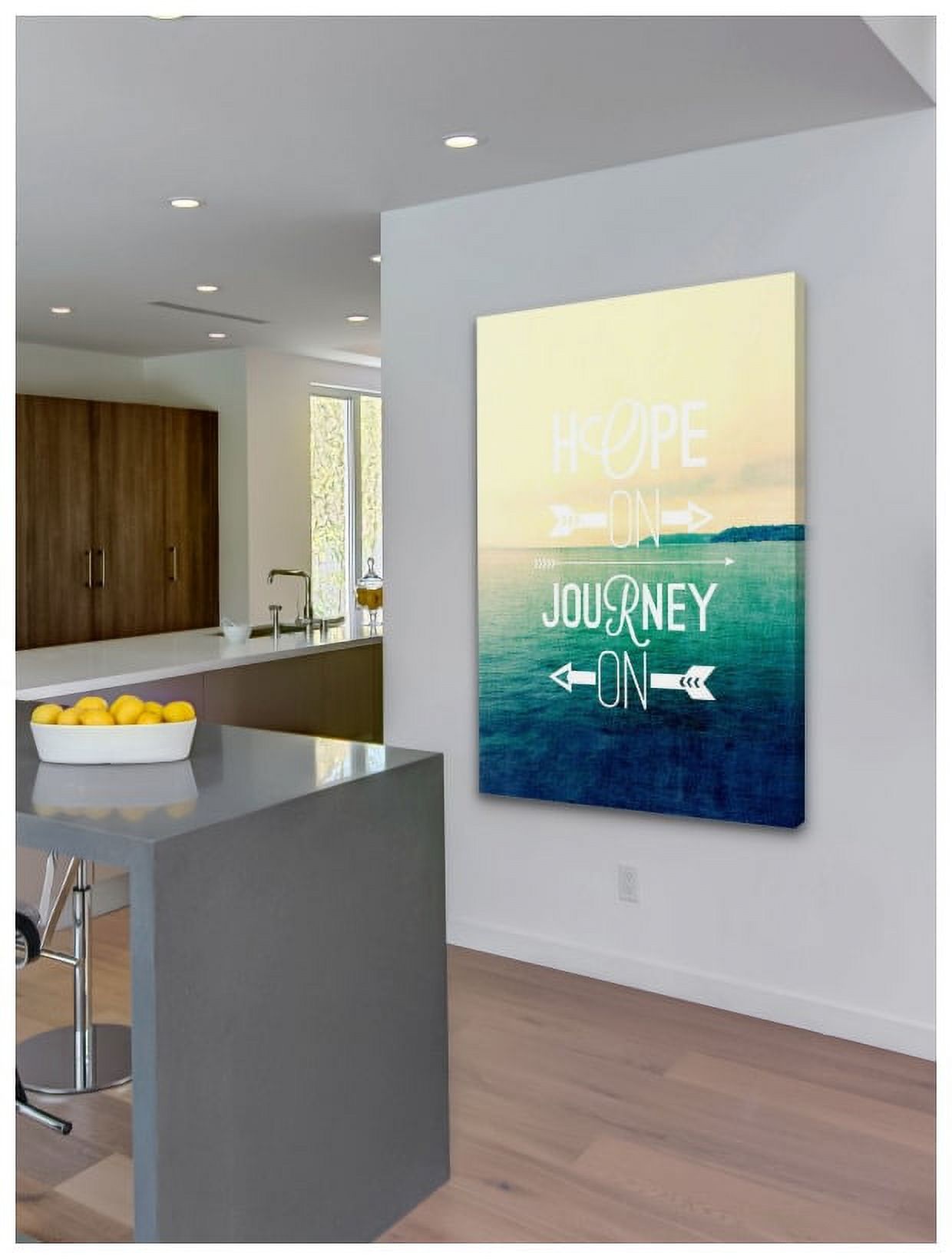 Marmont Hill "Hope on Journey on" Sylvia Cook Painting Print on Canvas
