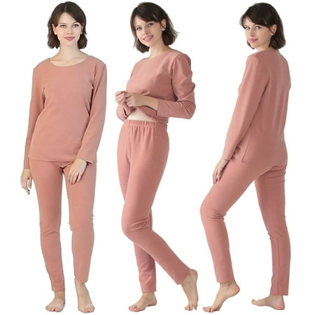 

BRAND PROMOTION! Plus Size Women Loose Thermal Underwear Set O-Neck Ultra Soft Long John Bottoming Suit For Winter 2XL-8XL